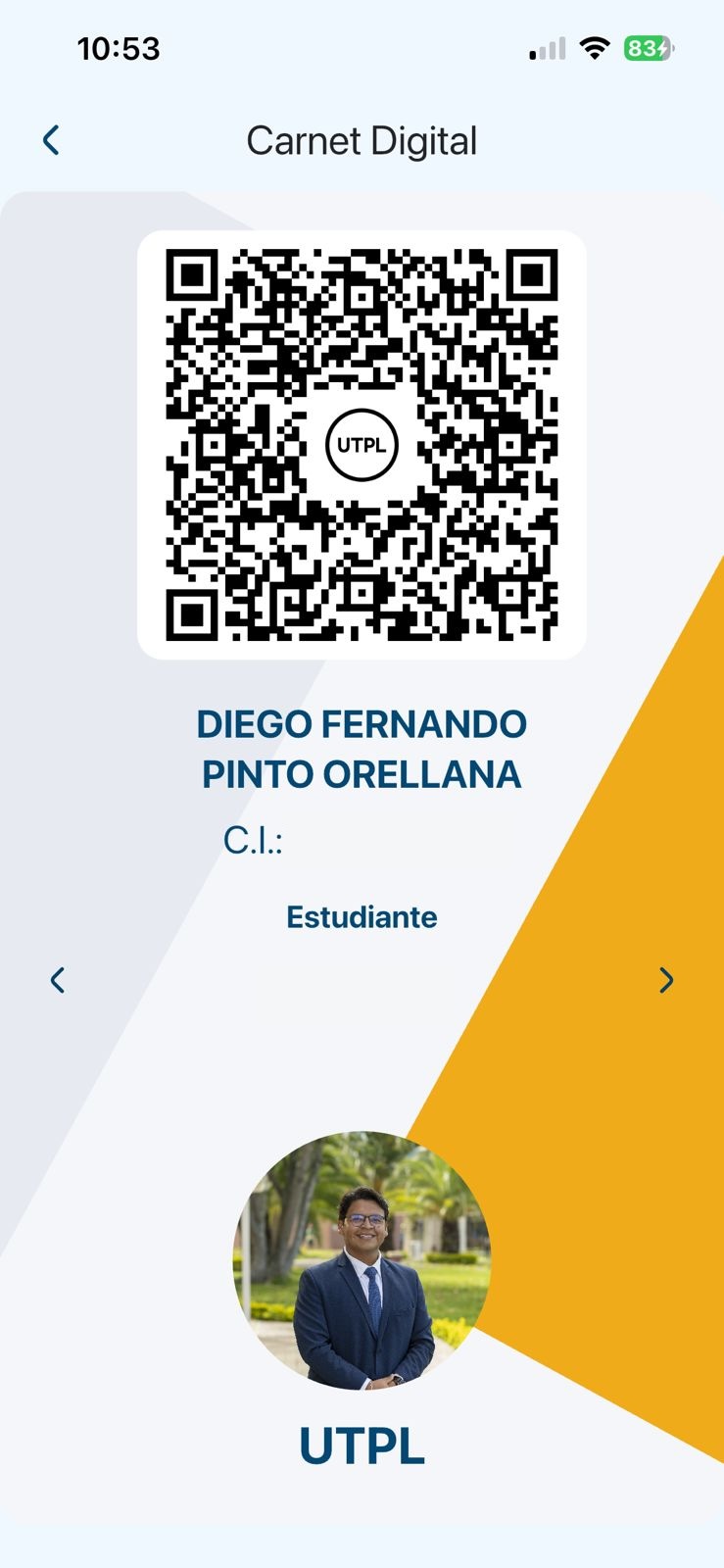 Captura de pantalla de UTPL+