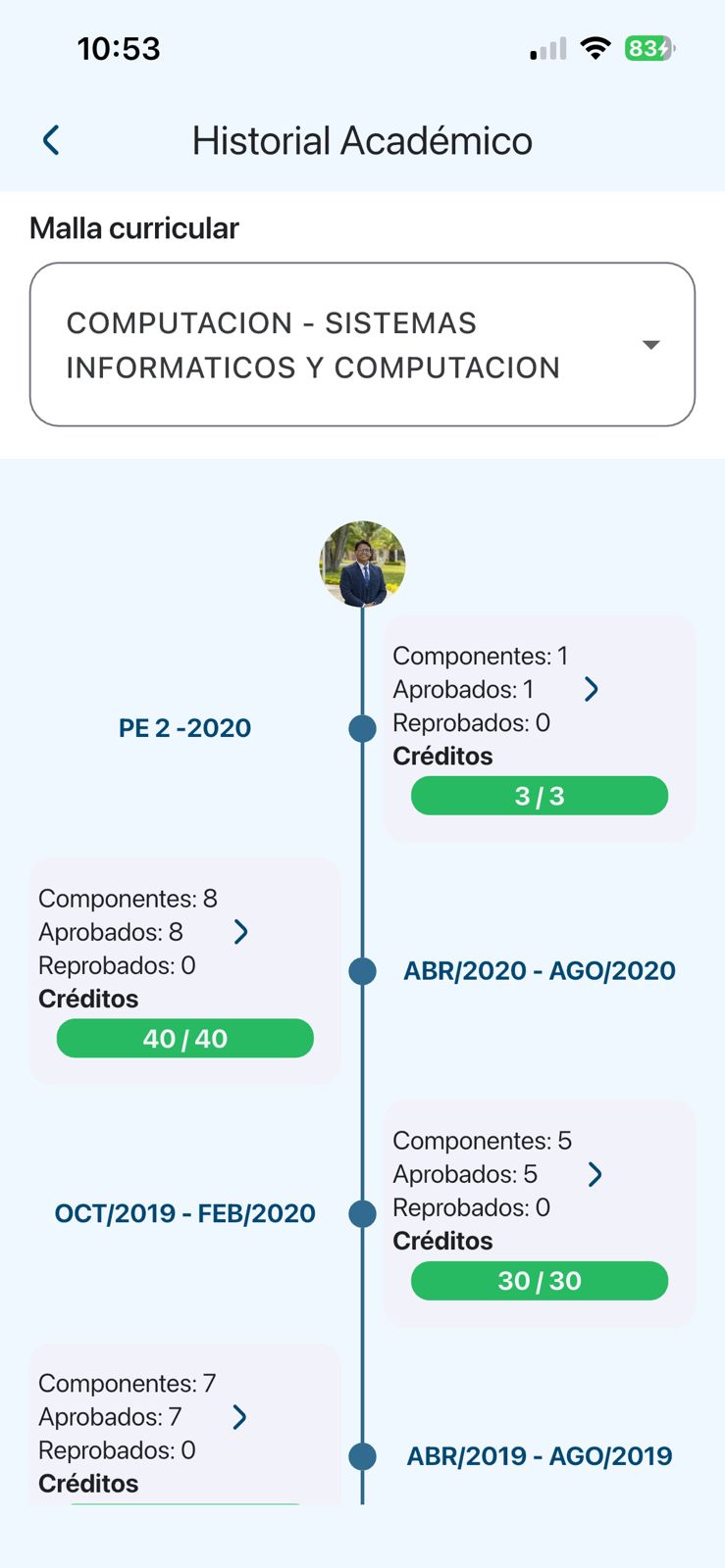 Captura de pantalla de UTPL+